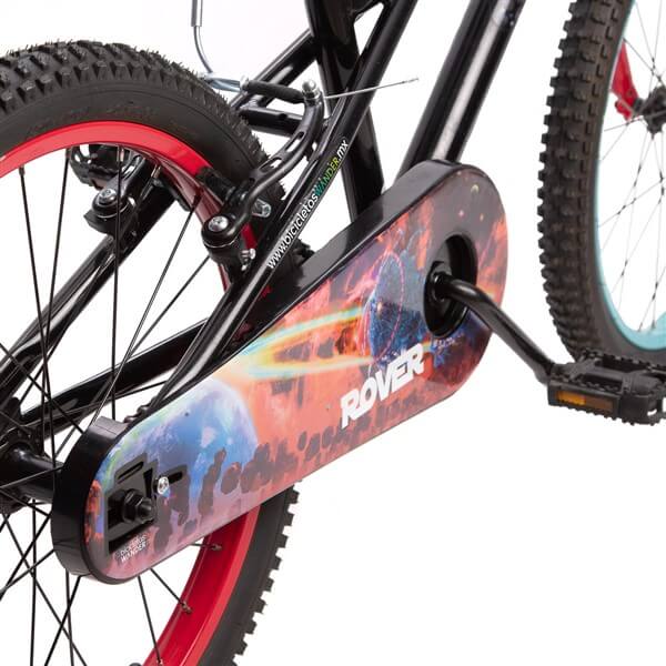 bicicleta wander rover20 rojo-negro 3