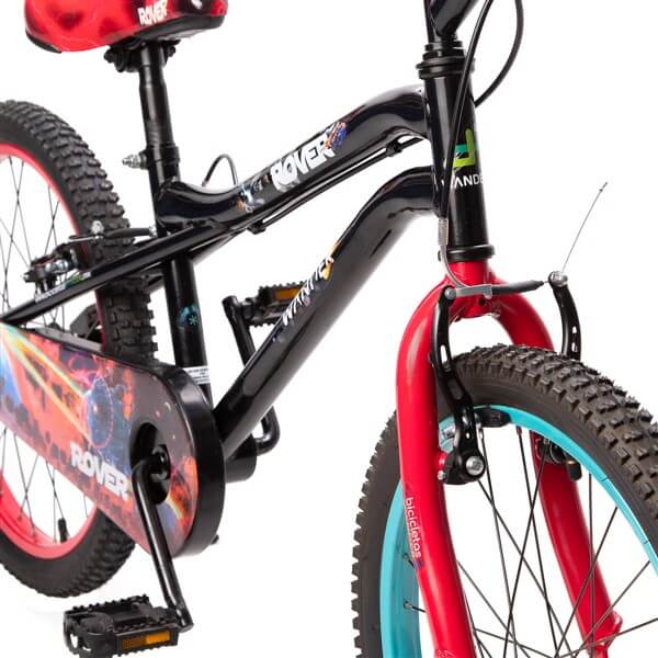 bicicleta wander rover20 rojo-negro 5